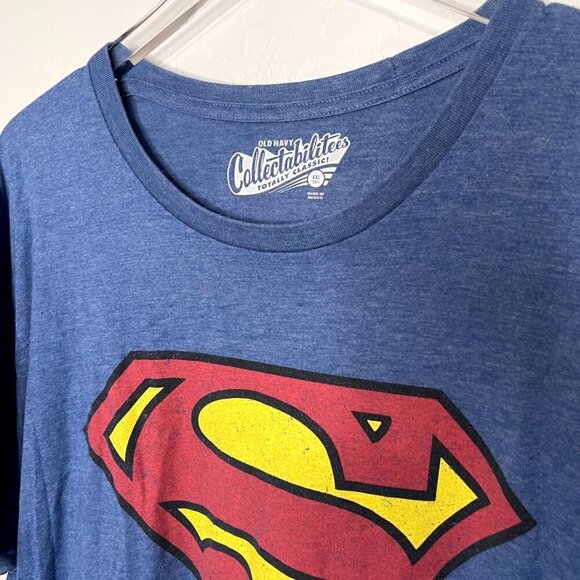 Old Navy Collectabilitees Superman T-Shirt 2XLT - Picture 3 of 3